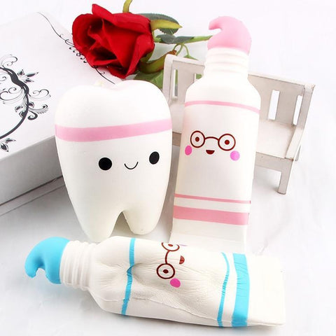 Dental Hygiene Squishy Toy - Dental Squishy Toys - TOOTHLET