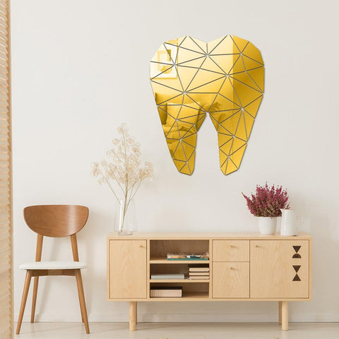 Elegance Molar Wall Mirror - Dental Wall Decor - TOOTHLET