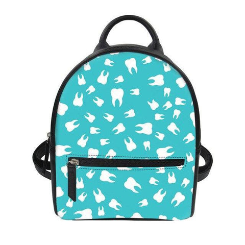 MOLARLY FAUX LEATHER BACKPACK PURSE Toothlet GO MOLARLY