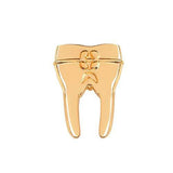 POSH GO-BRACES PIN Toothletshop gold 