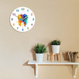 Watercolor Molar Wall Clock