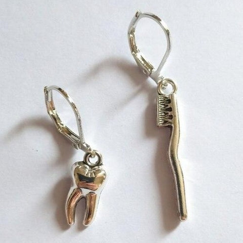 Antique Mismatched Hygiene Earrings