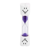 SMILEY TOOTH HOURGLASS TIMER Toothlet Purple 