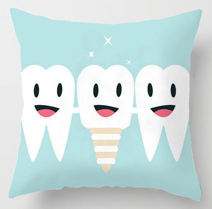 SUPER HOMEY IMPLANTOLOGY PILLOWCASE Toothletshop IMPLANT BUDDIES