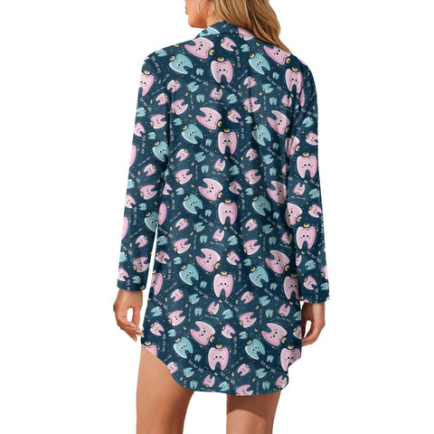 Long Sleeve Nightdress