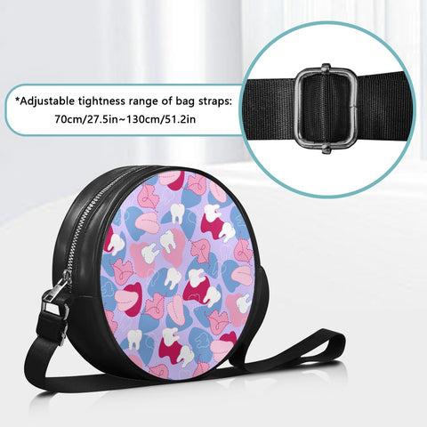 round crossbody bag