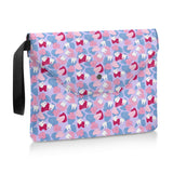 Abstract Smile Book Cover Clutch