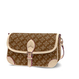 Luxe Molar Monogram Saddle Bag