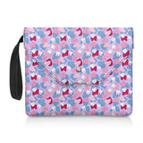 Abstract Smile Book Cover Clutch