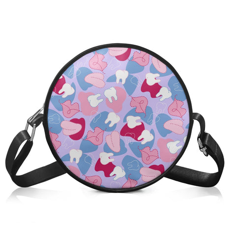 round crossbody bag