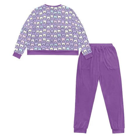 Pastel Molar Harmony Women's Loungewear Set