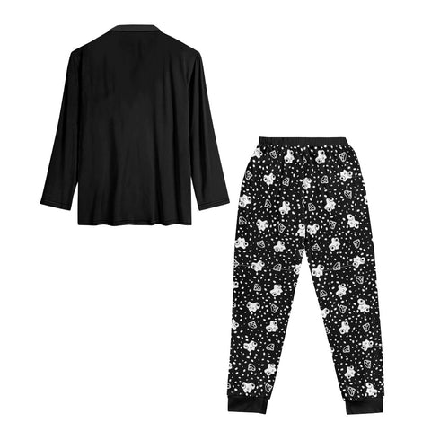 Chic Diamond Smiles Women's Pajama Set