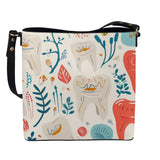 Artistic Tooth Bloom Bucket Bag