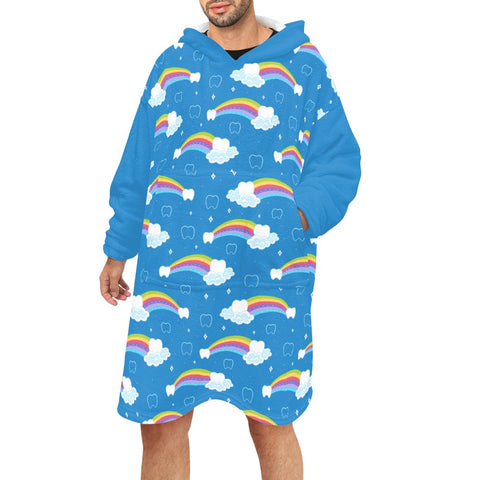 Cozy Dental Dreams Blanket Hoodie