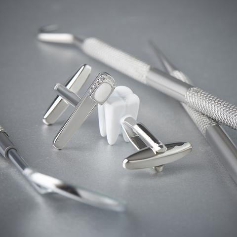 Charming Molar Cufflinks