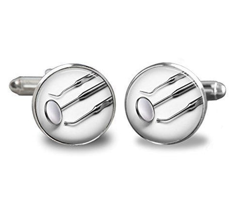 Dental Instrument Cufflinks