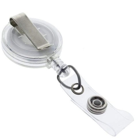 Smiley Dental Nurse Retractable Badge Holder