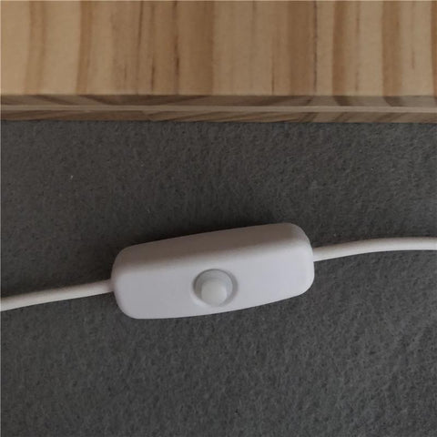 3D Wooden Molar Lamp