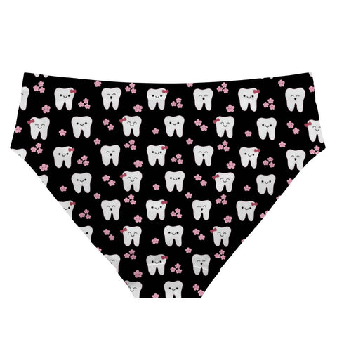 Toothy Seamless Culotte Panties