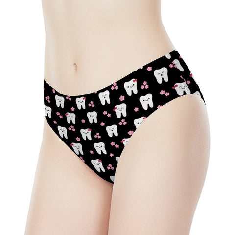 Toothy Seamless Culotte Panties