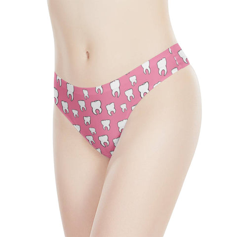 Go Molarly Pink Seamless Thong