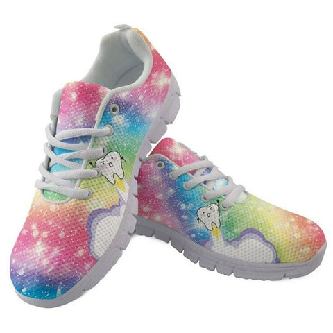 Must Have Cloudy rainbow Lace-up Sneakers