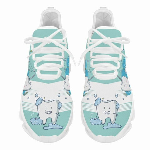 Cool Aqua Teeth Flex Lace-up sneakers