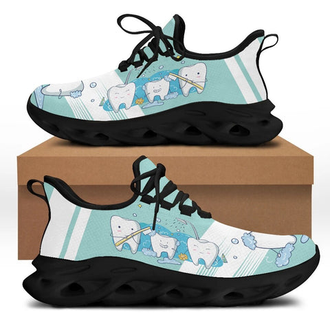 Cool Aqua Teeth Flex Lace-up sneakers