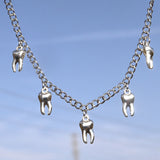 Antique Molar Choker Necklace