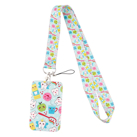 Everyday Apple and Teeth Lanyard