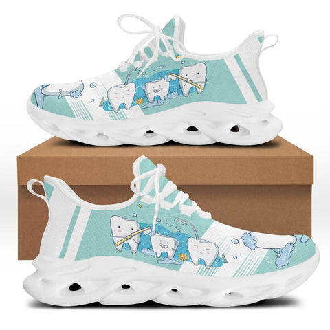 Cool Aqua Teeth Flex Lace-up sneakers