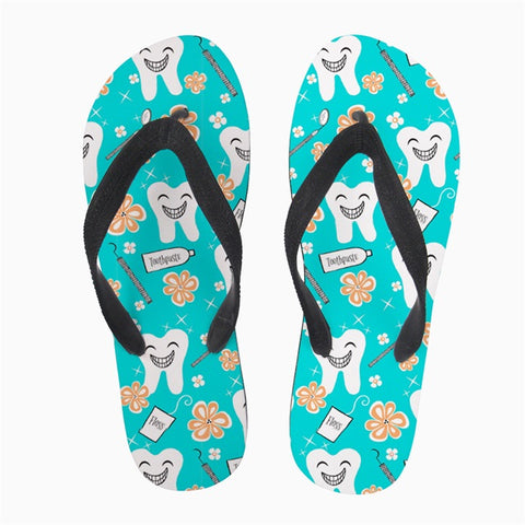 Summer Breeze Smiley Teeth Flip-Flops