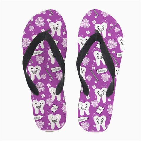 Summer Breeze Smiley Teeth Flip-Flops