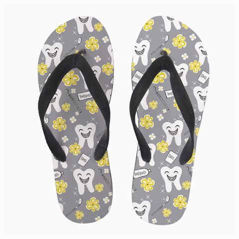 Summer Breeze Smiley Teeth Flip-Flops
