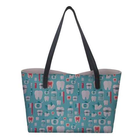 Go Braces Tote Handbag