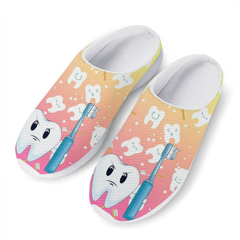 Cool Molar toothbrush Mule Sneakers