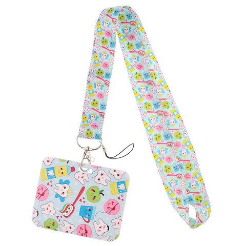 Everyday Apple and Teeth Lanyard