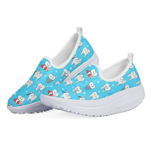 Molar Heroes Plarform slip-on shoes