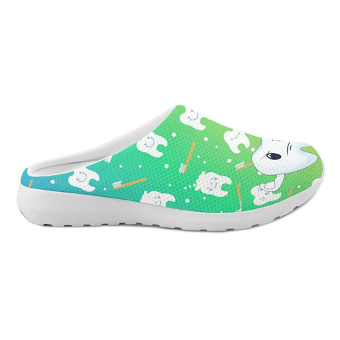 Cool Molar toothbrush Mule Sneakers