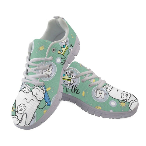 Everyday Molar Brush Lace-up Sneakers