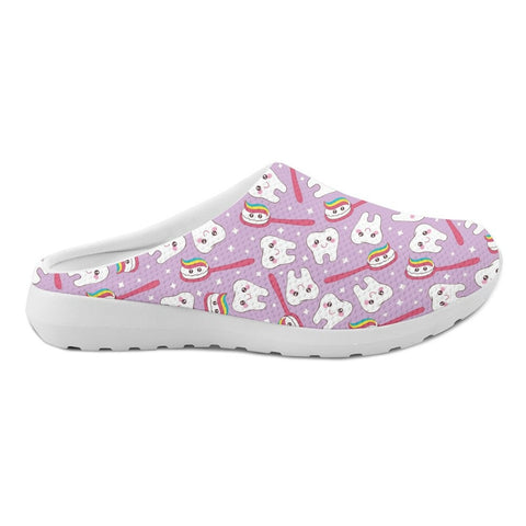 Everyday Pink Toothbrush Mule sneakers