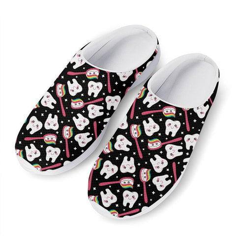 Everyday Pink Toothbrush Mule sneakers