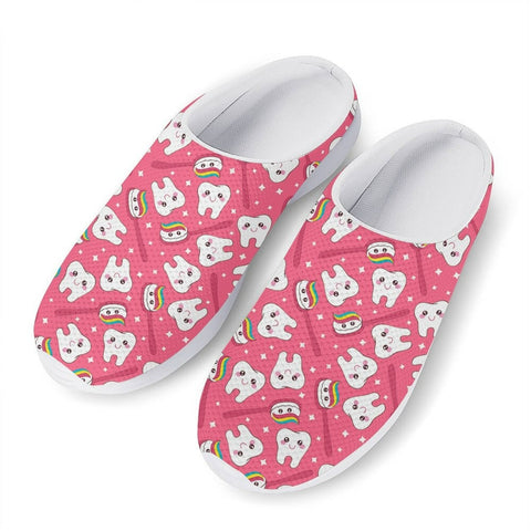 Everyday Pink Toothbrush Mule sneakers