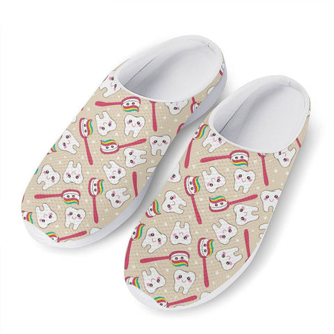 Everyday Pink Toothbrush Mule sneakers