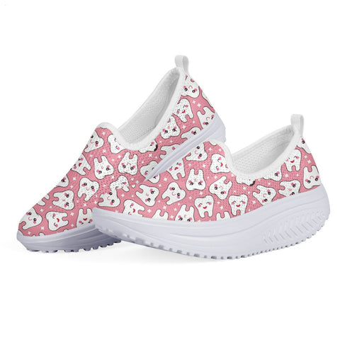 Cool Molar Buddies Platform Slip-On shoes