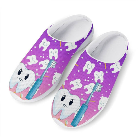 Cool Molar toothbrush Mule Sneakers