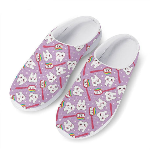 Everyday Pink Toothbrush Mule sneakers