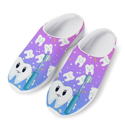 Cool Molar toothbrush Mule Sneakers