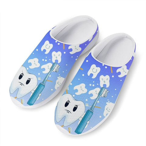 Cool Molar toothbrush Mule Sneakers