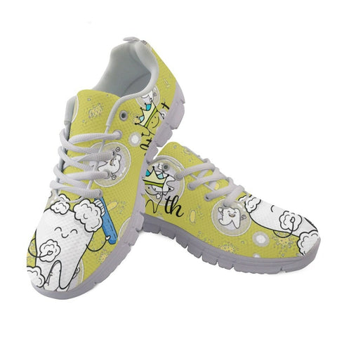 Everyday Molar Brush Lace-up Sneakers